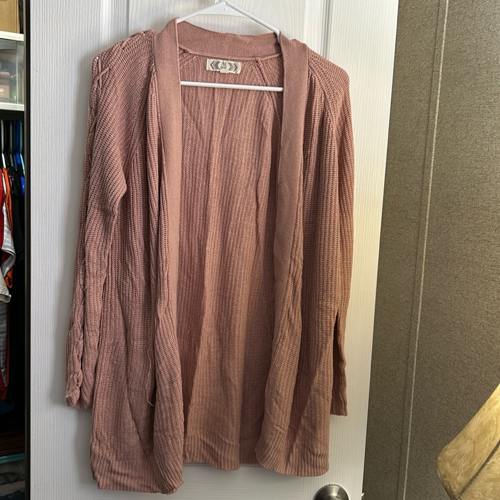 Pink Rose cardigan
